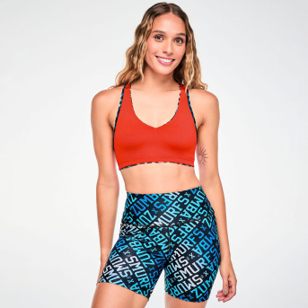 ZUMBA トレーニングパンツ 赤青 Zumba Mid Air Techno Lite – Zumba Wear | STRONG iD