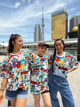 Zumba(ズンバ) POP Beach T-shirt Lサイズ Zumba(ズンバ) POP Beach T-shirt Lサイズ Zumba POP Beach T