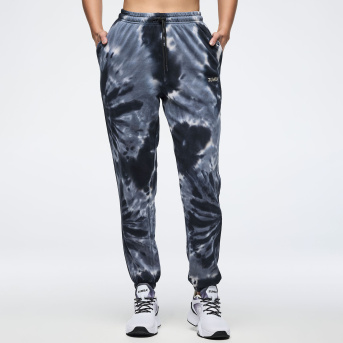 Zumba Basic Slouch Sweatpants <Black/White> | JWI OFFICIAL WEBSITE