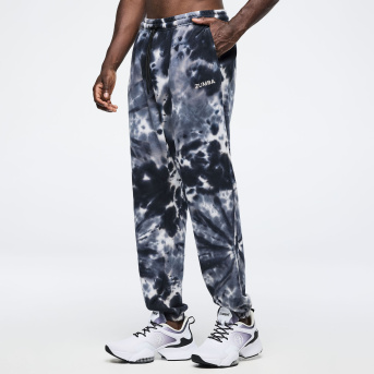 Zumba Basic Slouch Sweatpants <Black/White> | JWI OFFICIAL WEBSITE