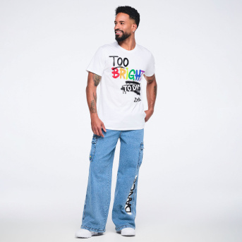 JWI購入の正規品 Pride Mens Round Hem Tee ホワイト Pride Unisex Crew Neck Tee <Wear It Out White> | JWI OFFICIAL