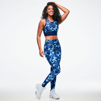 バランスシナジー ラウンド 織柄ブルー Jean Jamz Scoop Neck Bra <Navy/Light Blue> | JWI OFFICIAL WEBSITE