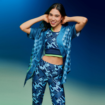 Jean Jamz Scoop Neck Bra <Navy/Light Blue> | JWI OFFICIAL WEBSITE