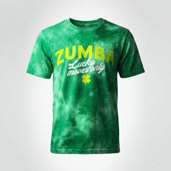 Zumba Lucky Tee <Groovin Green> | JWI OFFICIAL WEBSITE