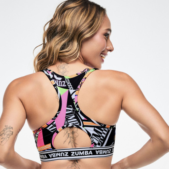 Dale-Z Z-Lift Scoop Bra <Black/Pink> | JWI OFFICIAL WEBSITE