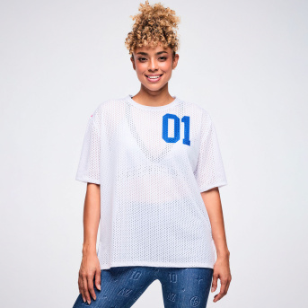 Dale-Z Mesh Boxy Top <Wear It Out White> | JWI OFFICIAL WEBSITE