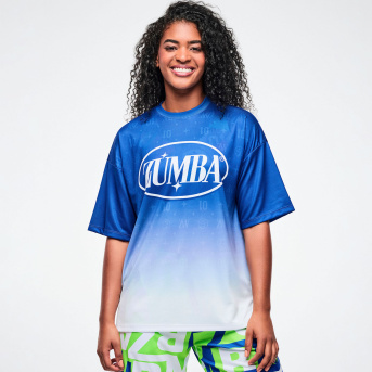Dolcet サイズM Dale-Z Oversized Drop Shoulder Tee <Blue/White> | JWI OFFICIAL