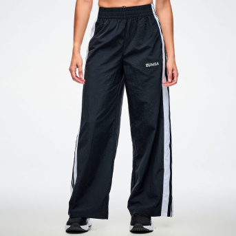 JOURNAL STANDARD SIDE 2 SIDE ジャージ パンツ Dale-Z High Waisted Pants With Side Snaps <Bold Black> | JWI