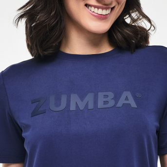 JWI正規品 ZUMBAトップス Zumba Modal Easy Top <Let's Go Indigo> | JWI OFFICIAL WEBSITE