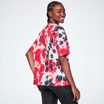 PING ピンク テキストプリント セットアップ Rock n Roll Boxy Top <Black/Pink> | JWI OFFICIAL WEBSITE