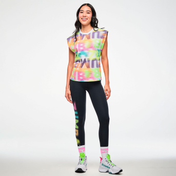 Electric Feel Muscle Tank With Extended Shoulder <Wear It Out
